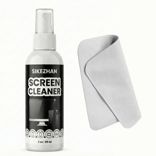 Screen cleaner kit 2oz spray - kit,