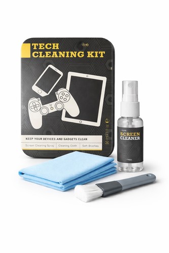 Tech screen cleaning kit spray - cleaning,