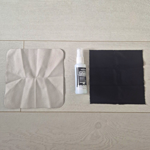 Screen cleaning spray kit - kit, with