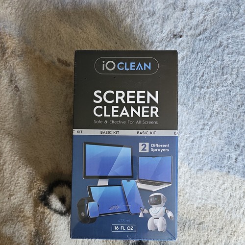 Screen cleaner spray kit - io,